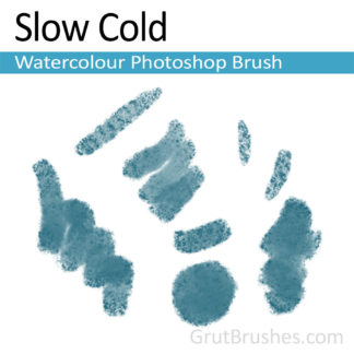 Photoshop Watercolor for digital artists 'Slow Cold'