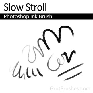 Slow Stroll - Photoshop Ink Brush
