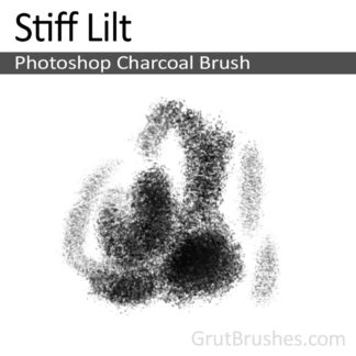 Stiff Lilt - Photoshop Charcoal Brush