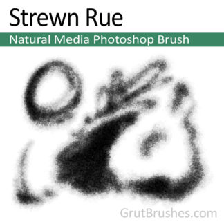 Strewn Rue - Photoshop Natural Media Brush