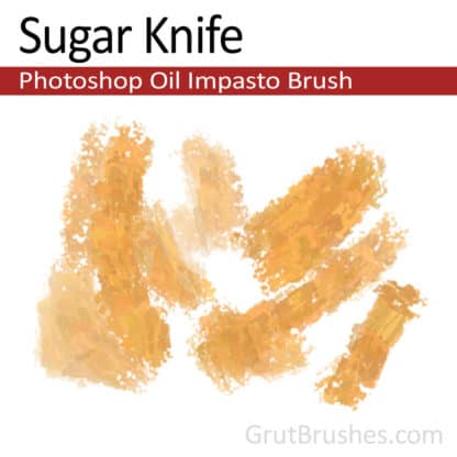 Sugar Knife - Impasto Oil Photoshop Brush