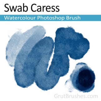 Swab Caress - Watercolour Photoshop Brush