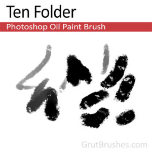 Ten Folder - Photoshop Oil Brush