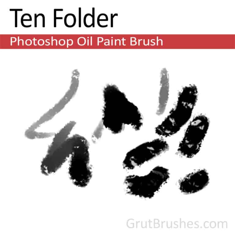 Oil Brush Ten Folder