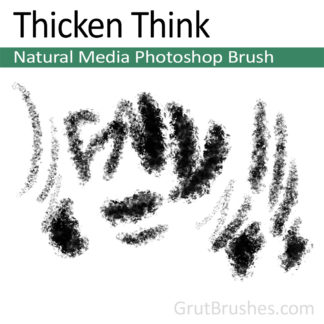 Thicken Think - Photoshop Natural Media Brush