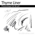 'Thyme Liner' Photoshop ink brush