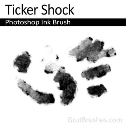 Photoshop Ink for digital artists 'Ticker Shock'