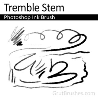 Tremble Stem - Photoshop Ink Brush