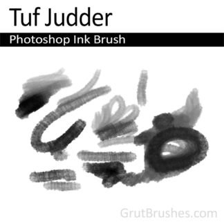 Photoshop Ink Brush for digital artists 'Tuf Judder'