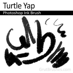 Turtle Yap - Photoshop Ink Brush