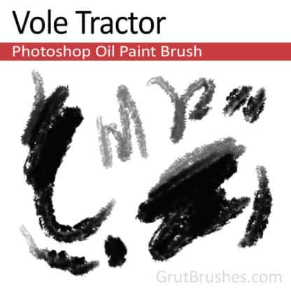 Vole Tractor - Photoshop Oil Brush