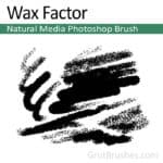 'Wax Factor' Photoshop Natural Media brush