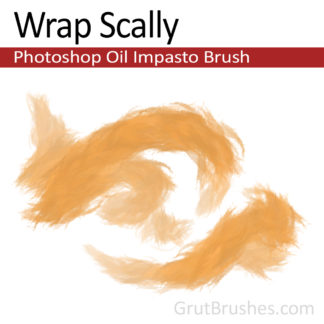 Photoshop Impasto Oil for digital artists 'Wrap Scally'