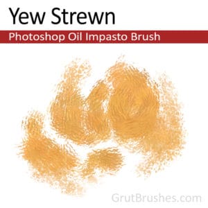 Yew Strewn - Photoshop Impasto Oil Brush