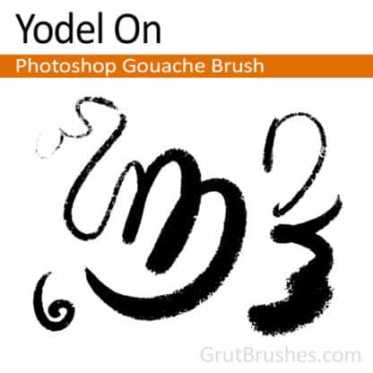 Yodel On - Photoshop Gouache Brush