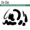 Za Zip - Photoshop Natural Media Brush