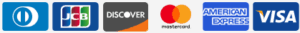 GrutBrushes accepts Discover mastercard american express visa and jcb diners card credit cards