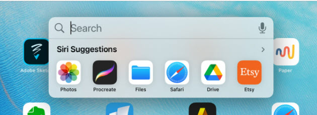 Files app icon with other icons on an iPad